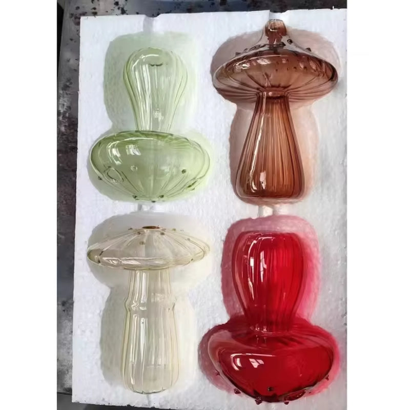 Colourful Mushroom Vase